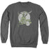 DC/RIGHT ON TARGET - ADULT CREWNECK SWEATSHIRT - CHARCOAL