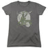 DC/RIGHT ON TARGET - S/S WOMENS TEE - CHARCOAL