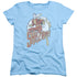 DC/STEPPING OUT - S/S WOMENS TEE - LIGHT BLUE