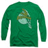DC/AQUAMAN SPLASH - L/S ADULT 18/1 - KELLY GREEN