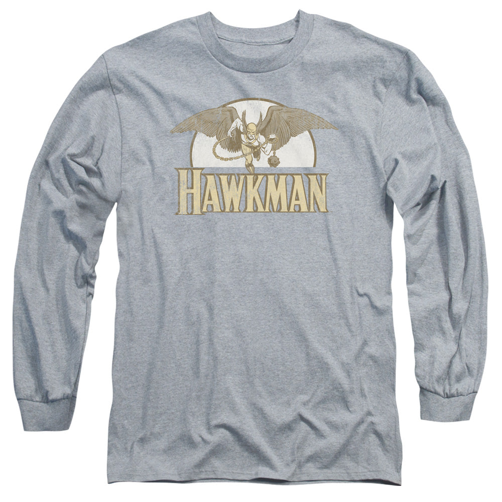 DC/FLY BY - L/S ADULT 18/1 - ATHLETIC HEATHER