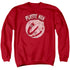 DC/BOUNCE - ADULT CREWNECK SWEATSHIRT - RED