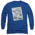 DC/LOGO NOTE PAPER -  L/S ADULT 18/1  - ROYAL BLUE