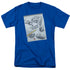 DC/LOGO NOTE PAPER - S/S ADULT 18/1 - ROYAL BLUE