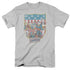 DC/JLA AMERICAN SHIELD - S/S ADULT 18/1 - SILVER