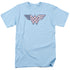 DC/RED,WHITE & BLUE - S/S ADULT 18/1 - LIGHT BLUE