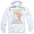 DC FLASH/FAST MOVES - ADULT PULLOVER HOODIE - WHITE