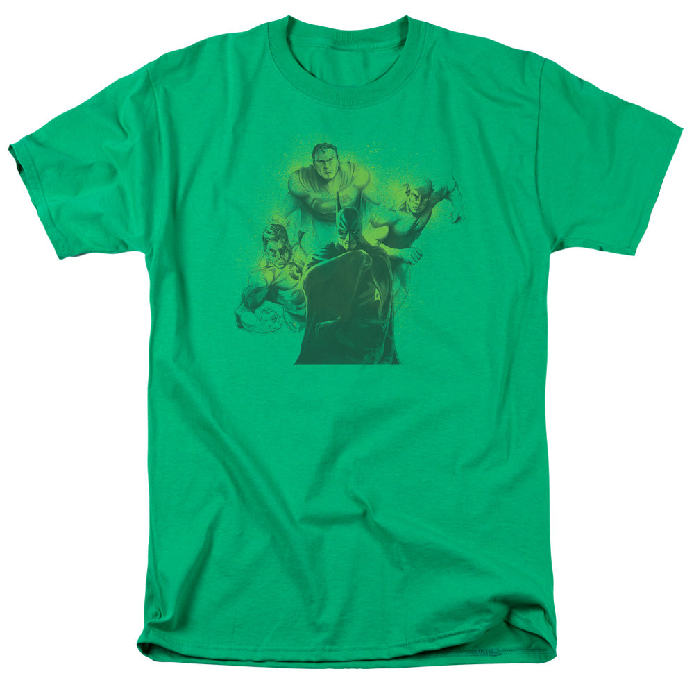 DCO/SPRAY SKETCH LEAGUE - S/S ADULT 18/1 - KELLY GREEN