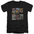 DCO/DCO COVERS - S/S ADULT V-NECK 30/1 - BLACK
