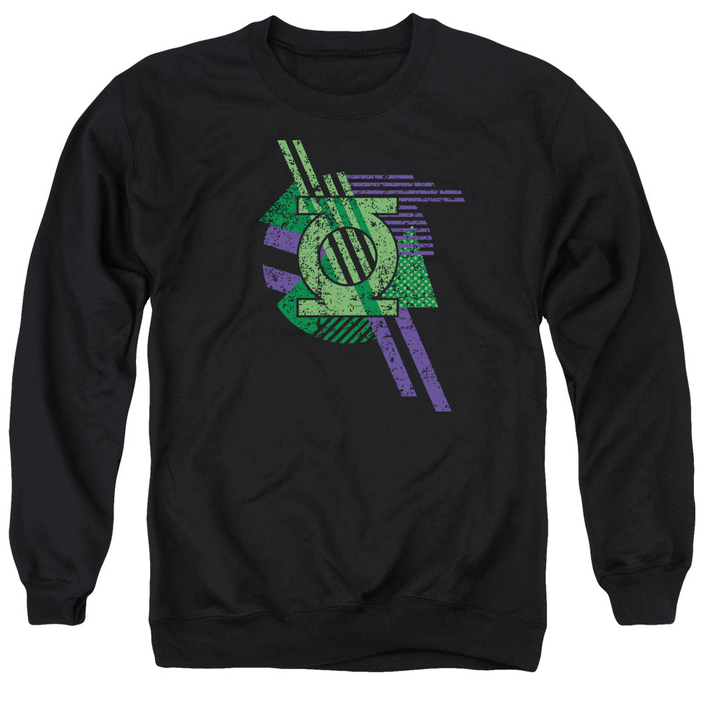 DCO/LANTERN SHAPES - ADULT CREWNECK SWEATSHIRT - BLACK
