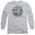 DCO/RETRO BATMAN IRON ON - L/S ADULT 18/1 - SILVER