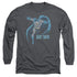 DCO/DESATURATED BATMAN - L/S ADULT 18/1 - CHARCOAL