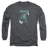DCO/DESATURATED GREEN LANTERN - L/S ADULT 18/1 - CHARCOAL