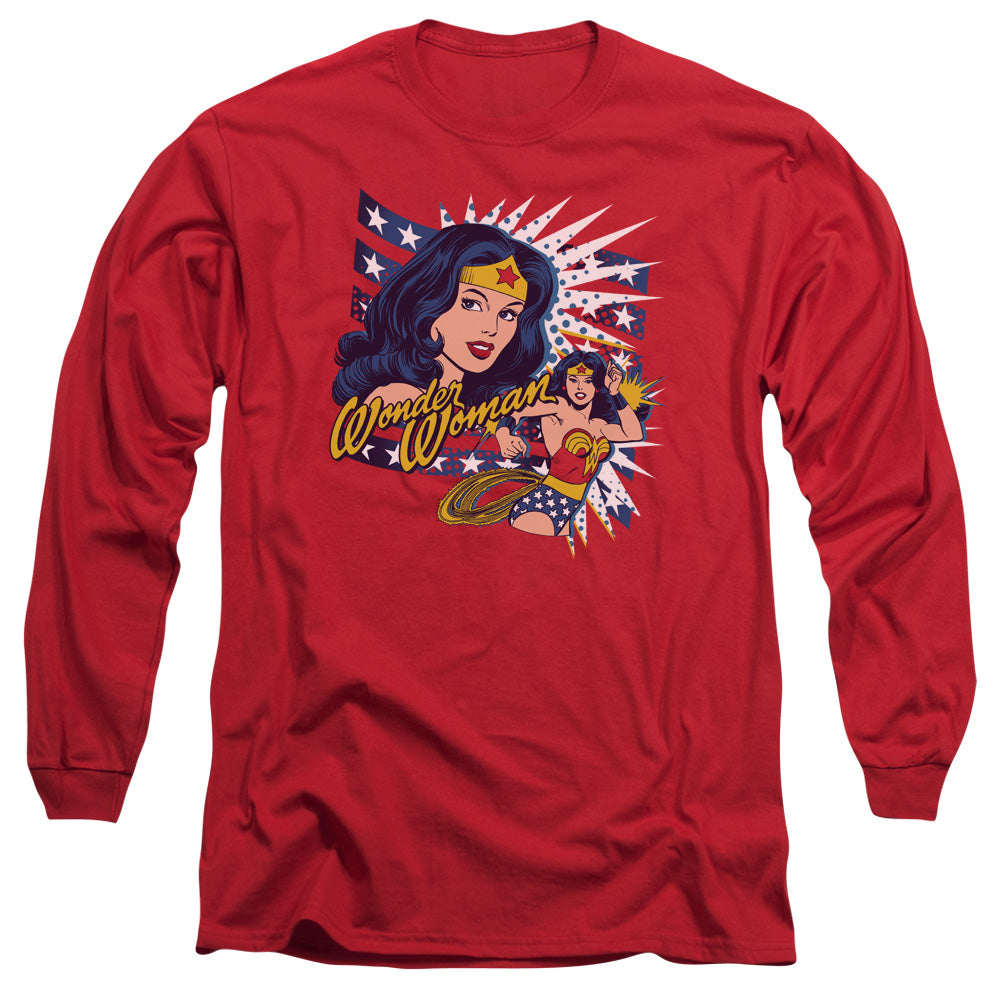 DCO/POP ART WONDER - L/S ADULT 18/1 - RED