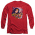 DCO/POP ART WONDER - L/S ADULT 18/1 - RED