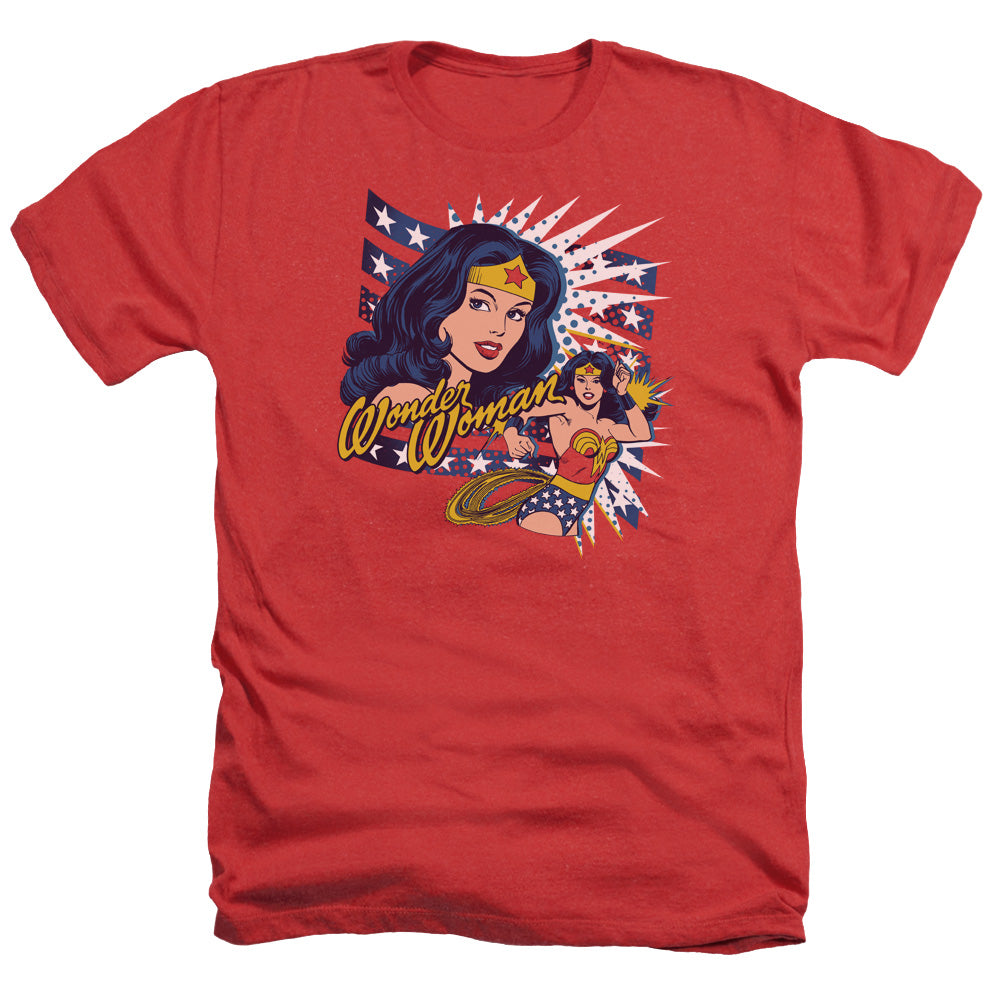 DCO/POP ART WONDER - ADULT HEATHER - RED