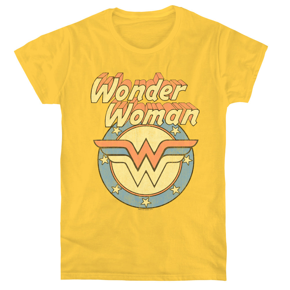 DCO/FADED WONDER - S/S WOMENS TEE - BANANA