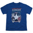DCO/4 STARS - S/S YOUTH 18/1 - ROYAL BLUE