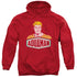 DCO/AQUAMAN SIGN - ADULT PULLOVER HOODIE - RED
