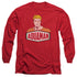 DCO/AQUAMAN SIGN - L/S ADULT 18/1 - RED