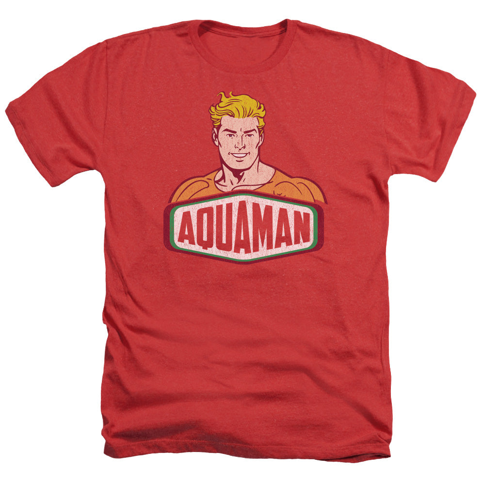 DCO/AQUAMAN SIGN - ADULT HEATHER - RED