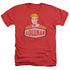 DCO/AQUAMAN SIGN - ADULT HEATHER - RED