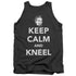 DC/KEEP CALM AND KNEEL - ADULT TANK - CHARCOAL