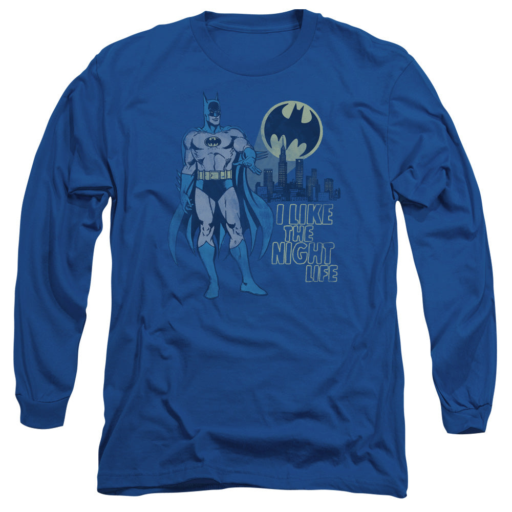 DC/NIGHT LIFE - L/S ADULT 18/1 - ROYAL BLUE