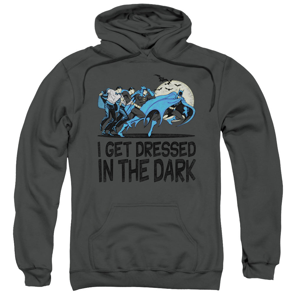 DC/GET DRESSED - ADULT PULLOVER HOODIE - CHARCOAL