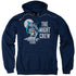 DC/NIGHT CREW - ADULT PULLOVER HOODIE - NAVY