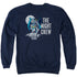 DC/NIGHT CREW - ADULT CREWNECK SWEATSHIRT - NAVY