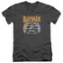 DC/FOGGY - S/S ADULT V-NECK 30/1 - CHARCOAL