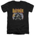 DC/FOGGY - S/S ADULT V-NECK 30/1 - BLACK