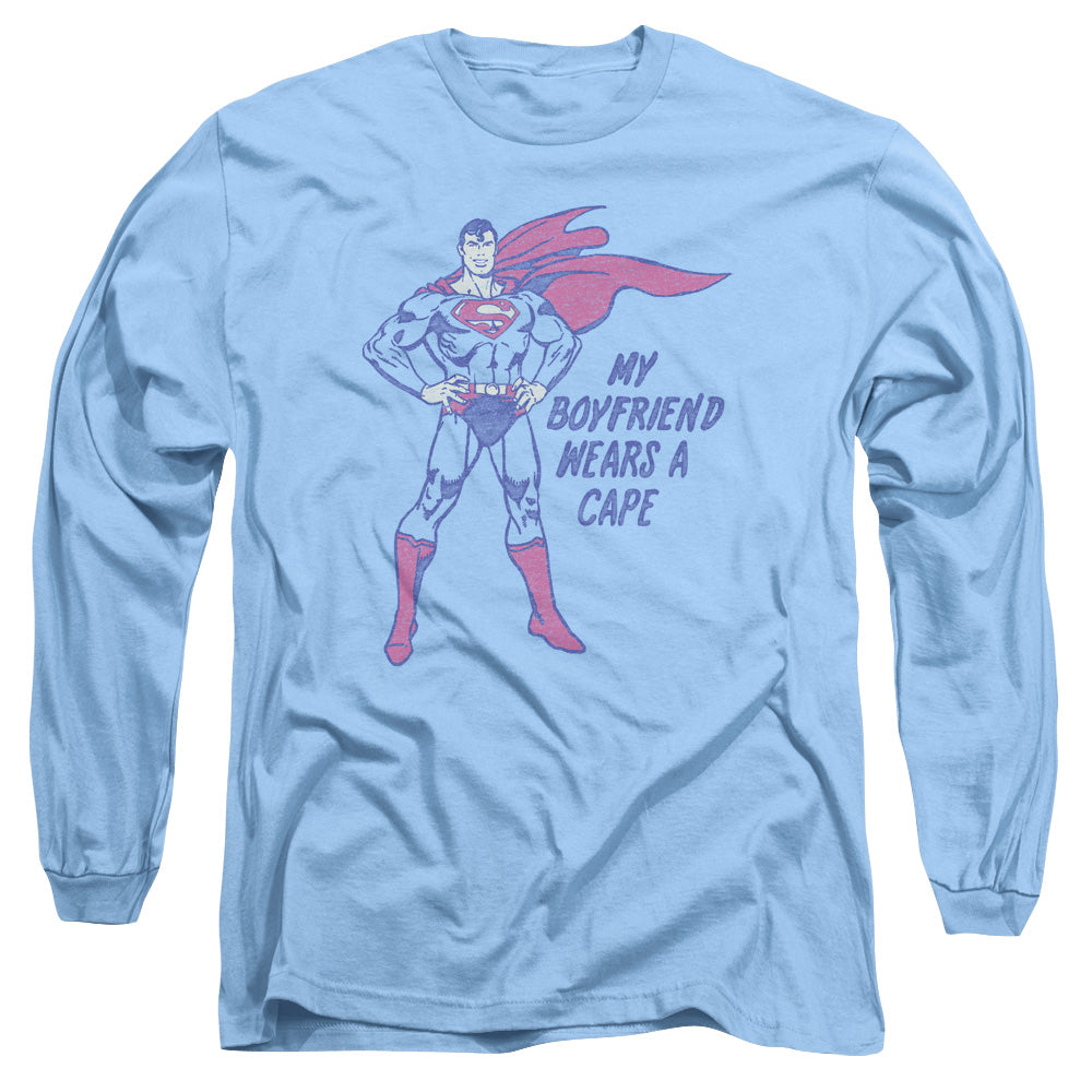 DC/WEARS A CAPE - L/S ADULT 18/1 - CAROLINA BLUE
