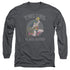 DC/PLAYS ROUGH - L/S ADULT 18/1 - CHARCOAL