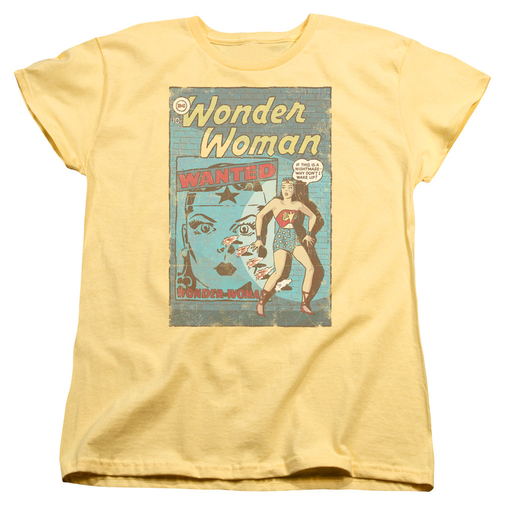 DC/WW WANTED - S/S WOMENS TEE - BANANA