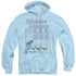 DC/MULTIPLE WW - ADULT PULLOVER HOODIE - LIGHT BLUE