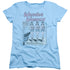 DC/MULTIPLE WW - S/S WOMENS TEE - LIGHT BLUE