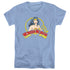 DC/VINTAGE WOMAN - S/S WOMENS TEE - CAROLINA BLUE