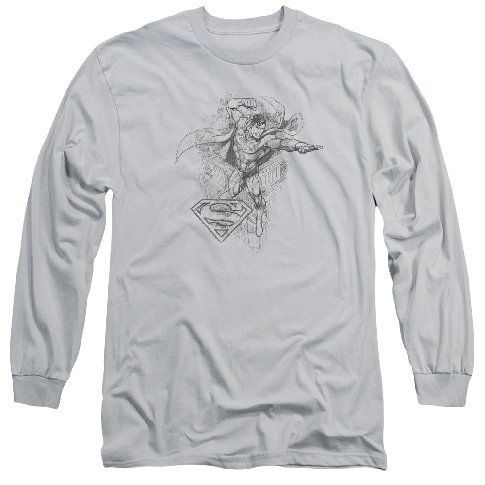 DC/FLYING FLEX - L/S ADULT 18/1 - SILVER