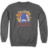DC/DARKSEID STARS - ADULT CREWNECK SWEATSHIRT - CHARCOAL