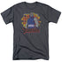 DC/DARKSEID STARS - S/S ADULT 18/1  -  CHARCOAL