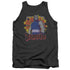 DC/DARKSEID STARS - ADULT TANK - CHARCOAL