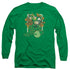 DC/GREEN ARROW STARS - L/S ADULT 18/1 - KELLY GREEN