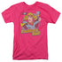 DC/POSITIVELY RAD - S/S ADULT 18/1 - HOT PINK