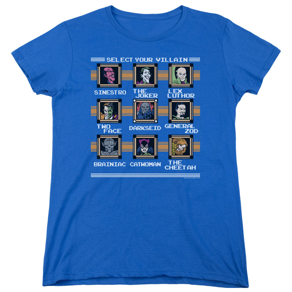 DC/STAGE SELECT - S/S WOMENS TEE - ROYAL BLUE