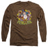 DC/PENGUIN STARS - L/S ADULT 18/1 - COFFEE