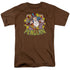 DC/PENGUIN STARS - S/S ADULT 18/1 - COFFEE