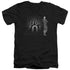 DC/KNEEL ZOD - S/S ADULT V-NECK 30/1 - BLACK