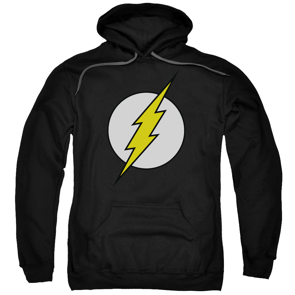 DC FLASH/FL CLASSIC - ADULT PULLOVER HOODIE - BLACK